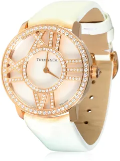 Tiffany Atlas Z1901.10.30E91A40B 18k rose gold White