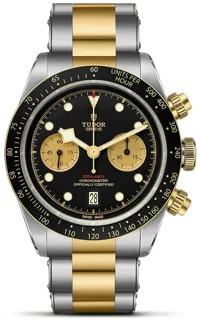 Tudor Black Bay Chrono S&G M79363N-0001 Yellow gold and Stainless steel Black