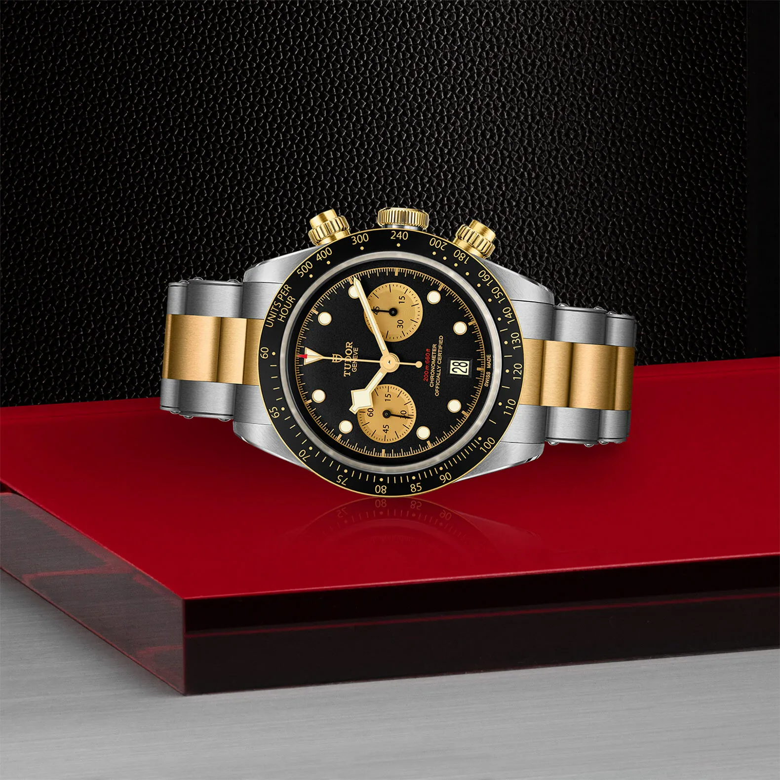 Tudor Black Bay Chrono S&G M79363N-0001 41mm Yellow gold and Stainless steel and 18k yellow gold Black 2