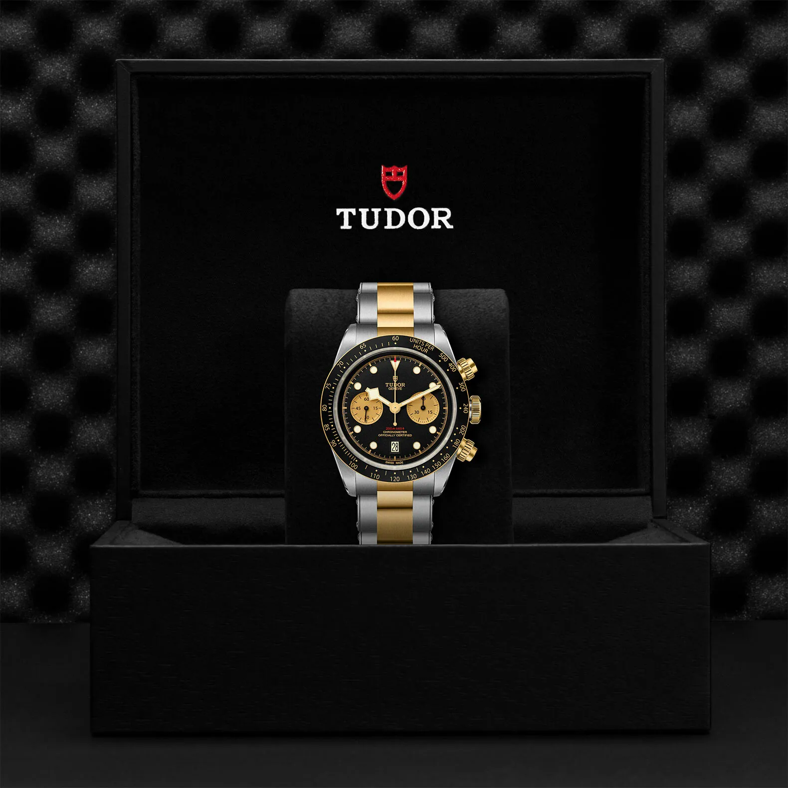 Tudor Black Bay Chrono S&G M79363N-0001 41mm Yellow gold and Stainless steel and 18k yellow gold Black 3