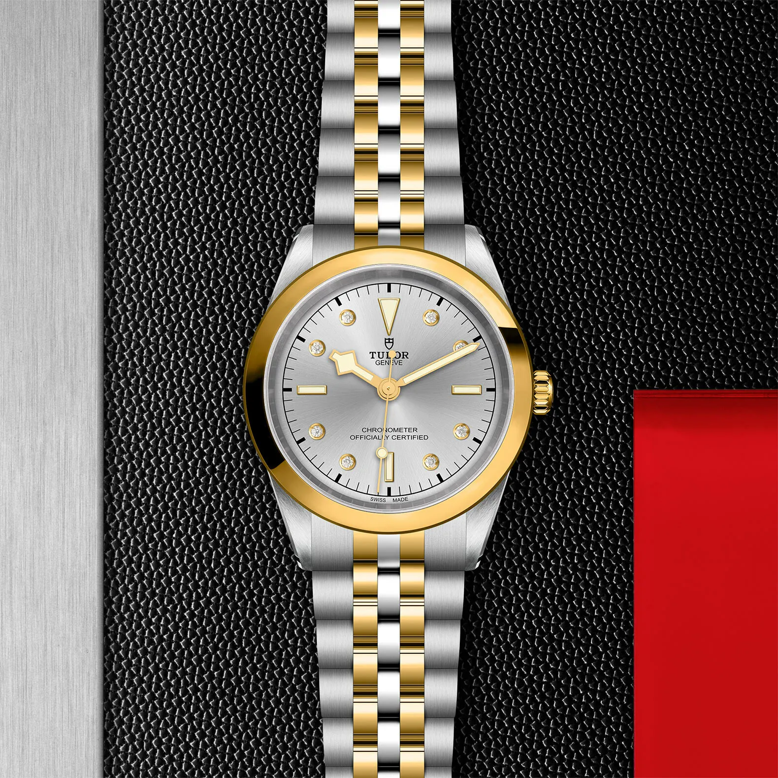 Tudor Black Bay M79683-0007 41mm Yellow gold and Stainless steel and 18k yellow gold Silver 1