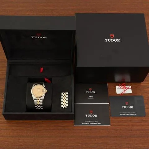 Tudor Prince Date 74033 34mm Stainless steel Gold 8