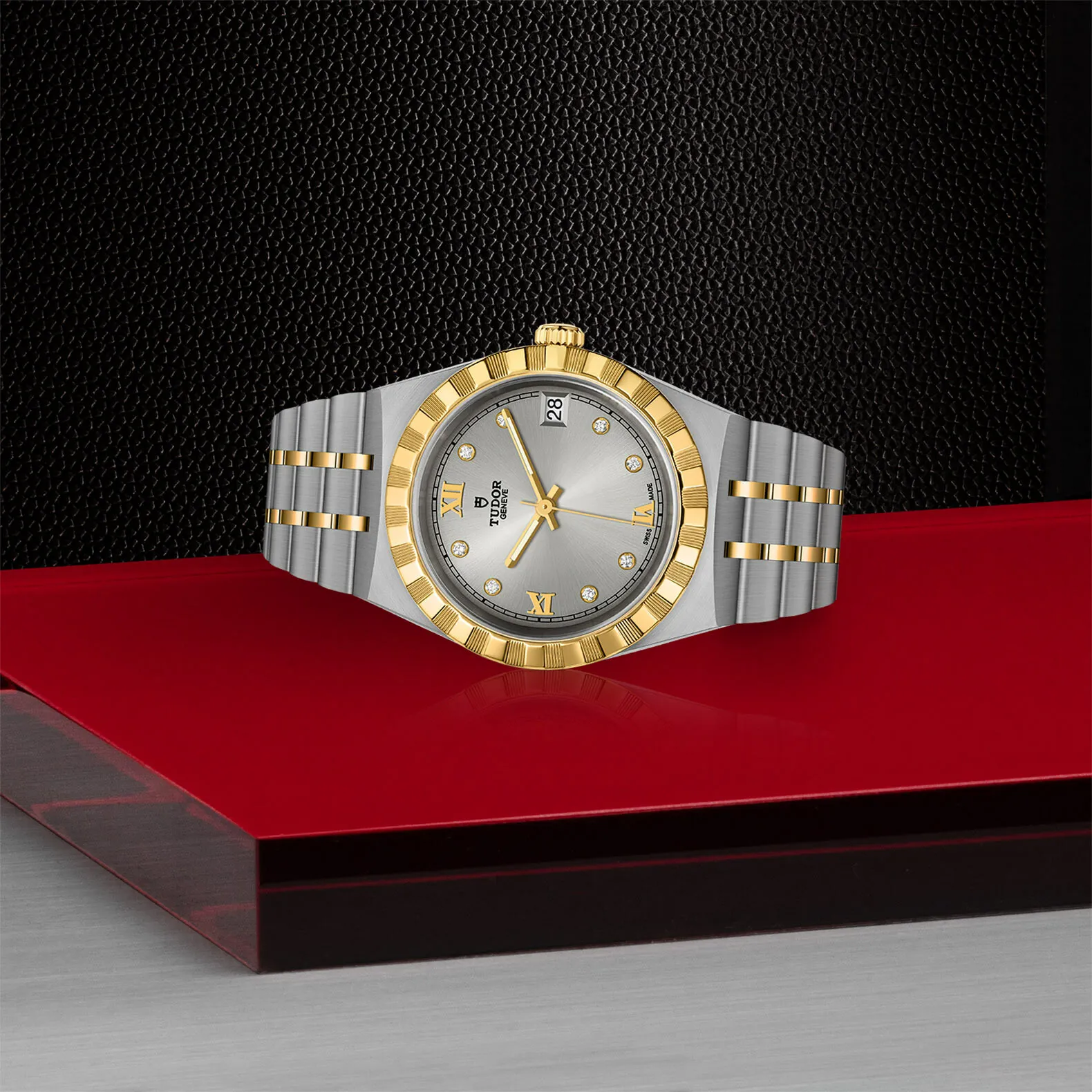 Tudor Royal M28403-0002 34mm Yellow gold and Stainless steel and 18k yellow gold Silver 2