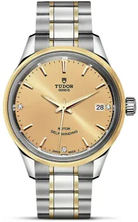 Tudor Style M12303-0004 Yellow gold and Stainless steel Golden