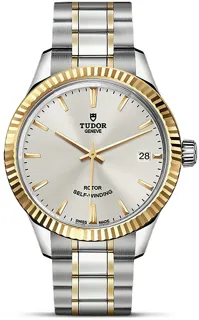 Tudor Style M12313-0003 Yellow gold and Stainless steel Silver