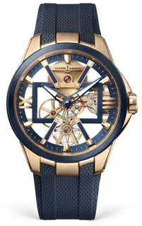 Ulysse Nardin Executive 3716-260-3/03 Rose gold and Titanium Golden