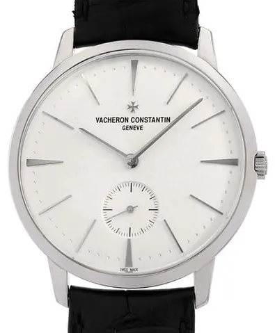 Vacheron Constantin Patrimony 1110U/000G-B086 42mm White gold Silver