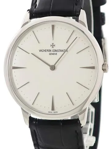 Vacheron Constantin Patrimony 81180/000G-9117 40mm White gold Silver