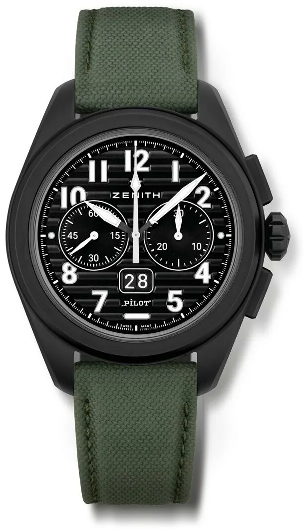 Zenith Pilot 49.4000.3652/21.I001 42.5mm Black ceramic Black 3