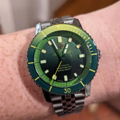 Zodiac Sea Wolf ZO9295 40mm Stainless steel Green