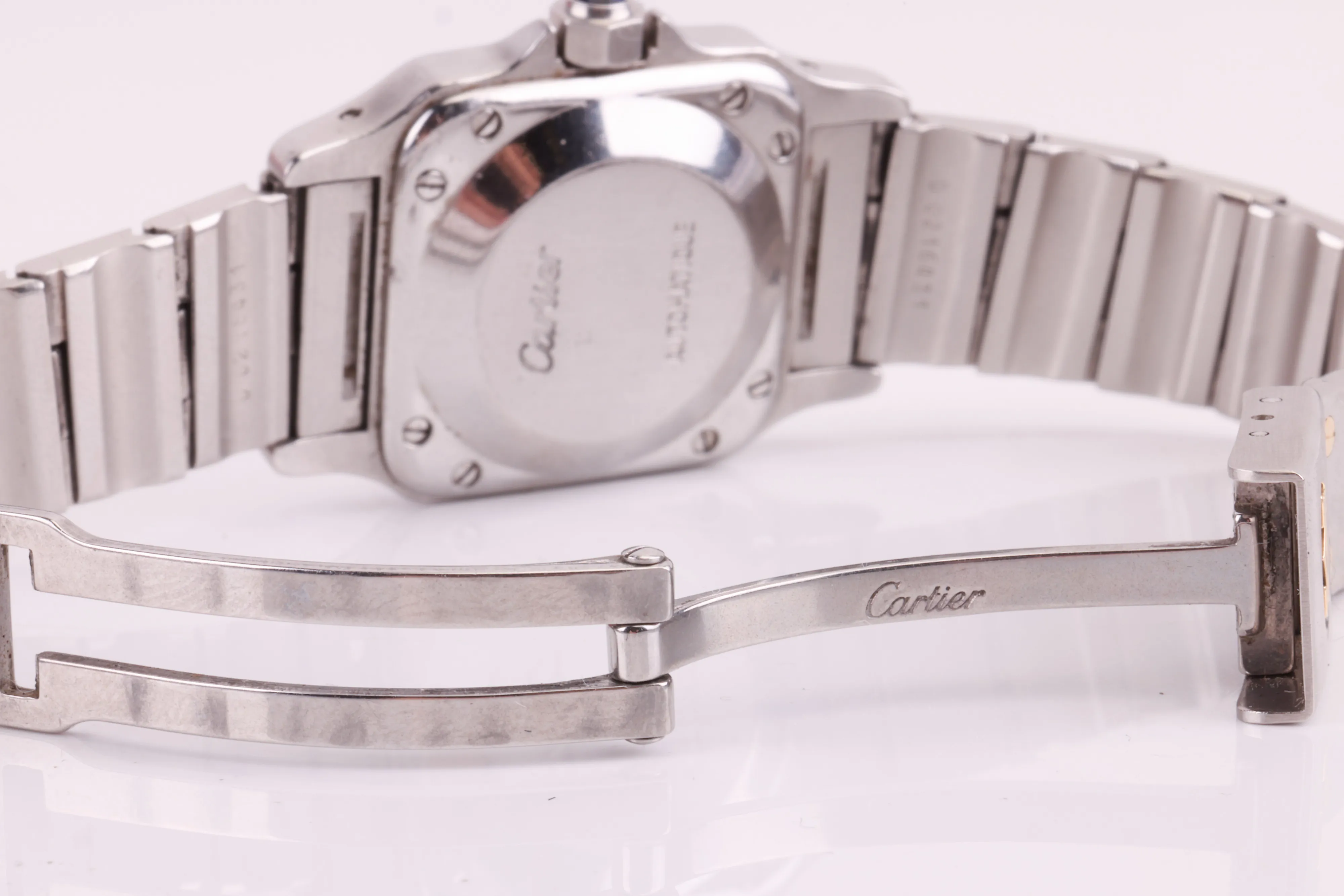 Cartier Santos 2671 24mm Stainless steel White 5