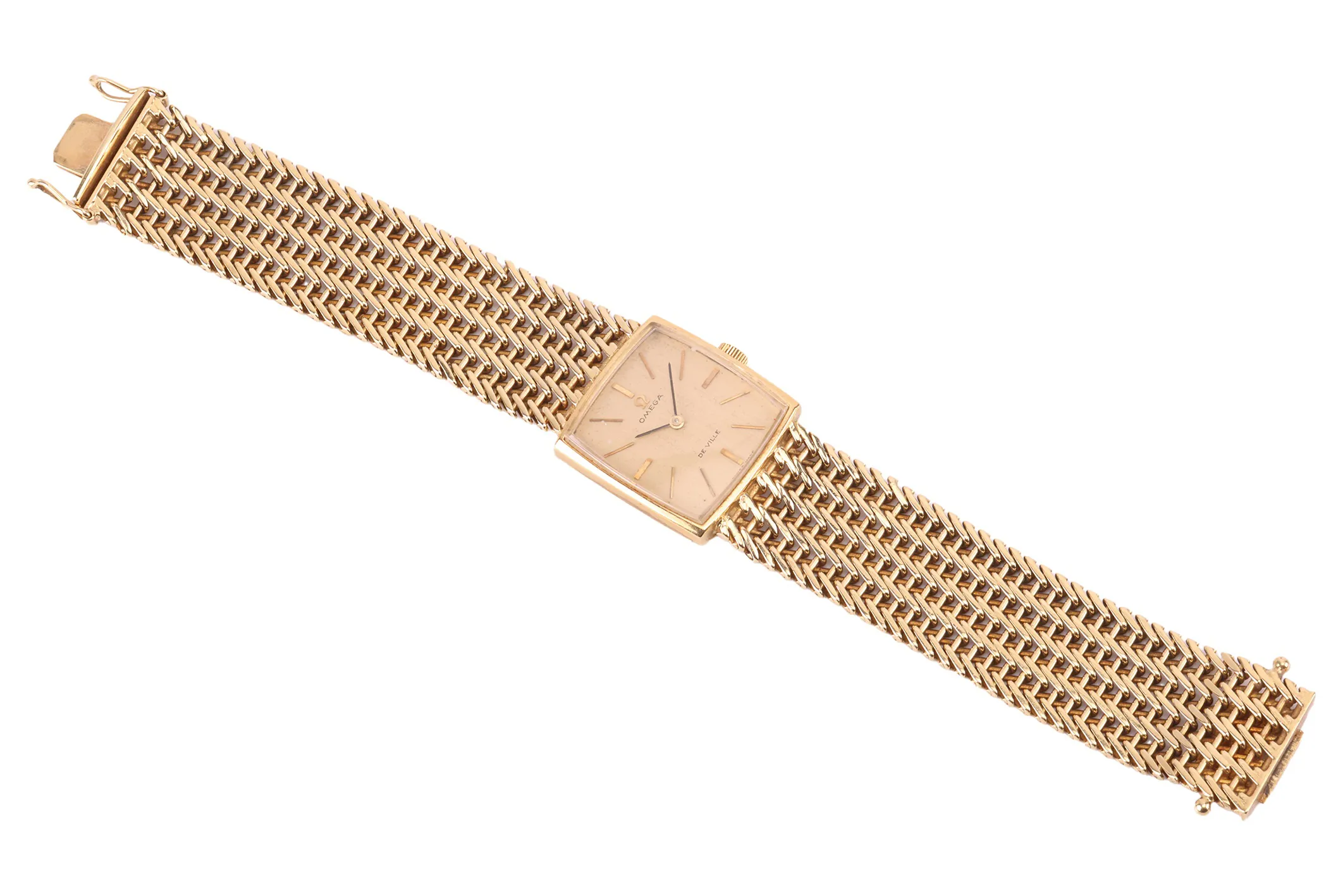 Omega De Ville 22mm 18ct yellow gold Gilt 1