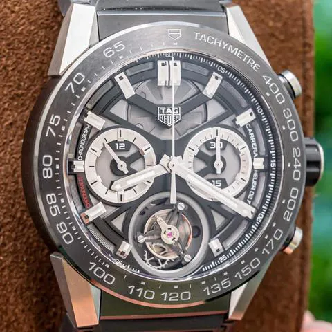 TAG Heuer Carrera CAR5A8Y.FC6377 45mm Titanium Black 5