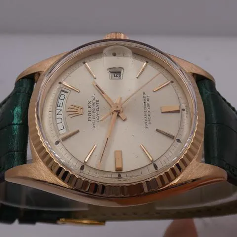 Rolex Day-Date 36 1803 36mm Rose gold Silver