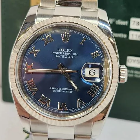 Rolex Datejust 36 116234 36mm Stainless steel Blue 8