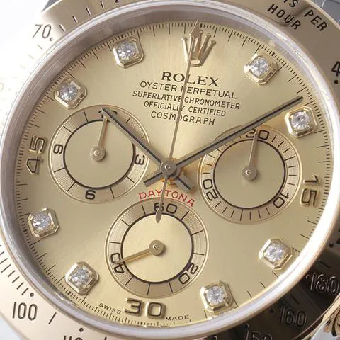 Rolex Daytona 116523G 40mm Yellow gold and Stainless steel Champagne 5