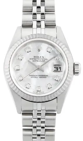 Rolex Datejust 79174NG 26mm Yellow gold and Stainless steel White