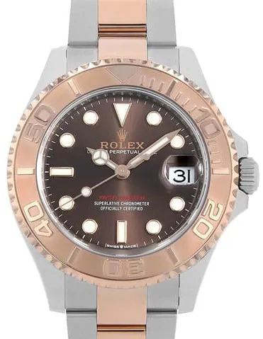 Rolex Yacht-Master 37 268621 37mm Yellow gold and Stainless steel Brown