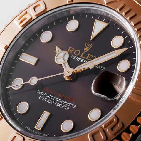 Rolex Yacht-Master 37 268621 37mm Yellow gold and Stainless steel Brown 4