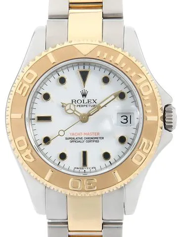 Rolex Yacht-Master 68623 34mm Yellow gold and Stainless steel White