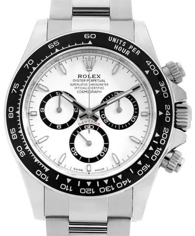 Rolex Daytona 126500LN 40mm Stainless steel White