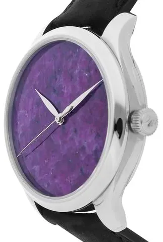 H. Moser & Cie. Endeavour 1200-1228 40mm Stainless steel Purple 1