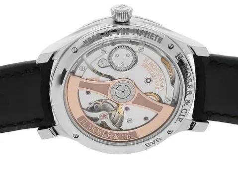 H. Moser & Cie. Endeavour 1200-1228 40mm Stainless steel Purple 4