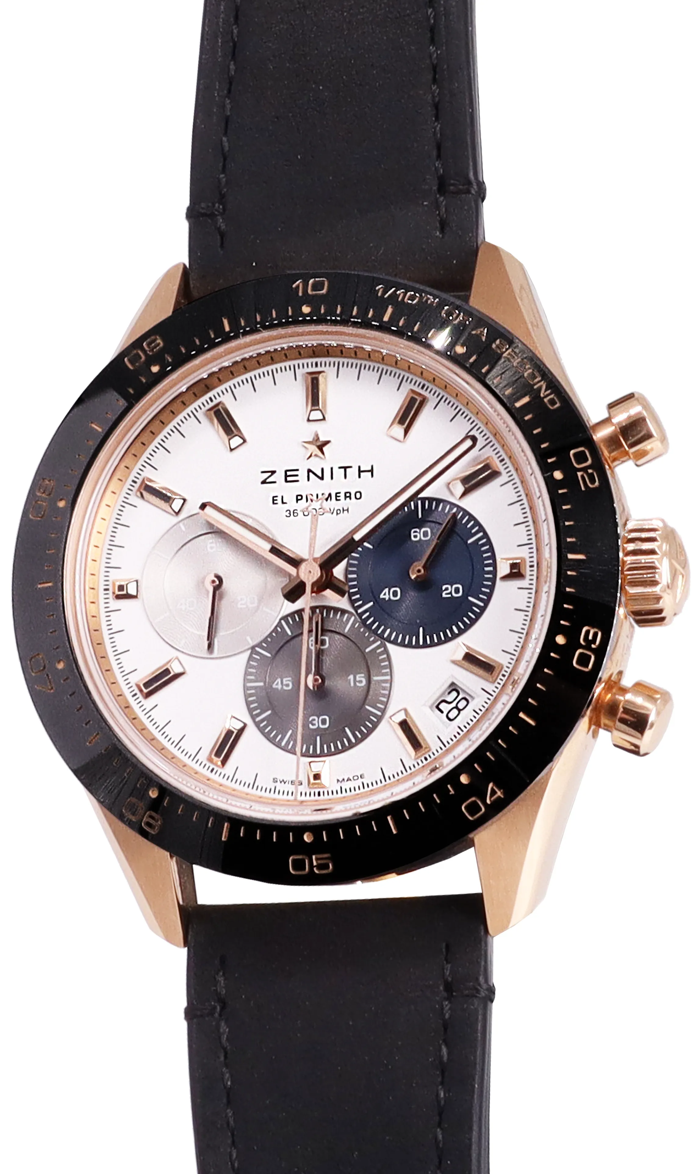 Zenith Chronomaster Sport 18.3100.3600/69.C920 41mm Rose gold Silver