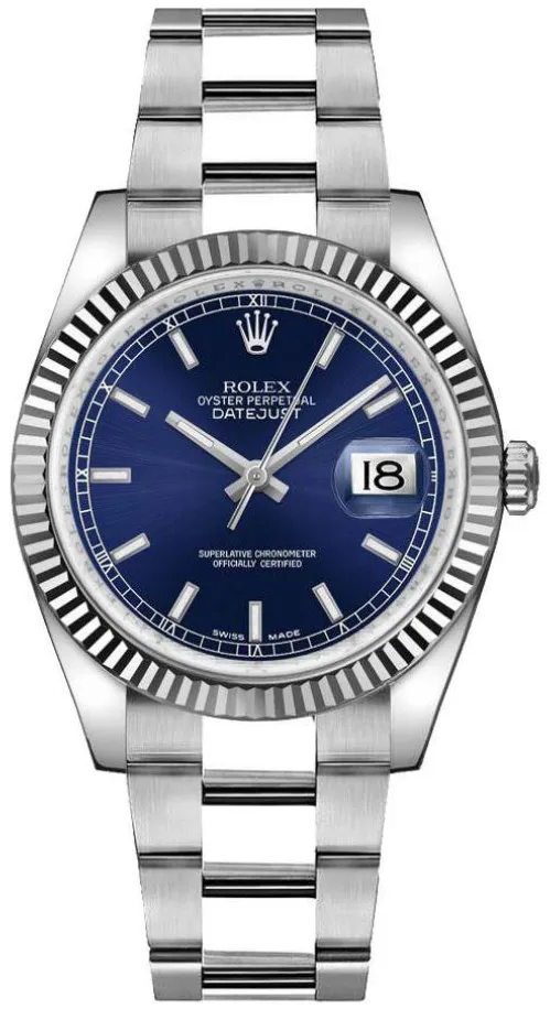 Rolex Datejust 36 116234 36mm Stainless steel Blue