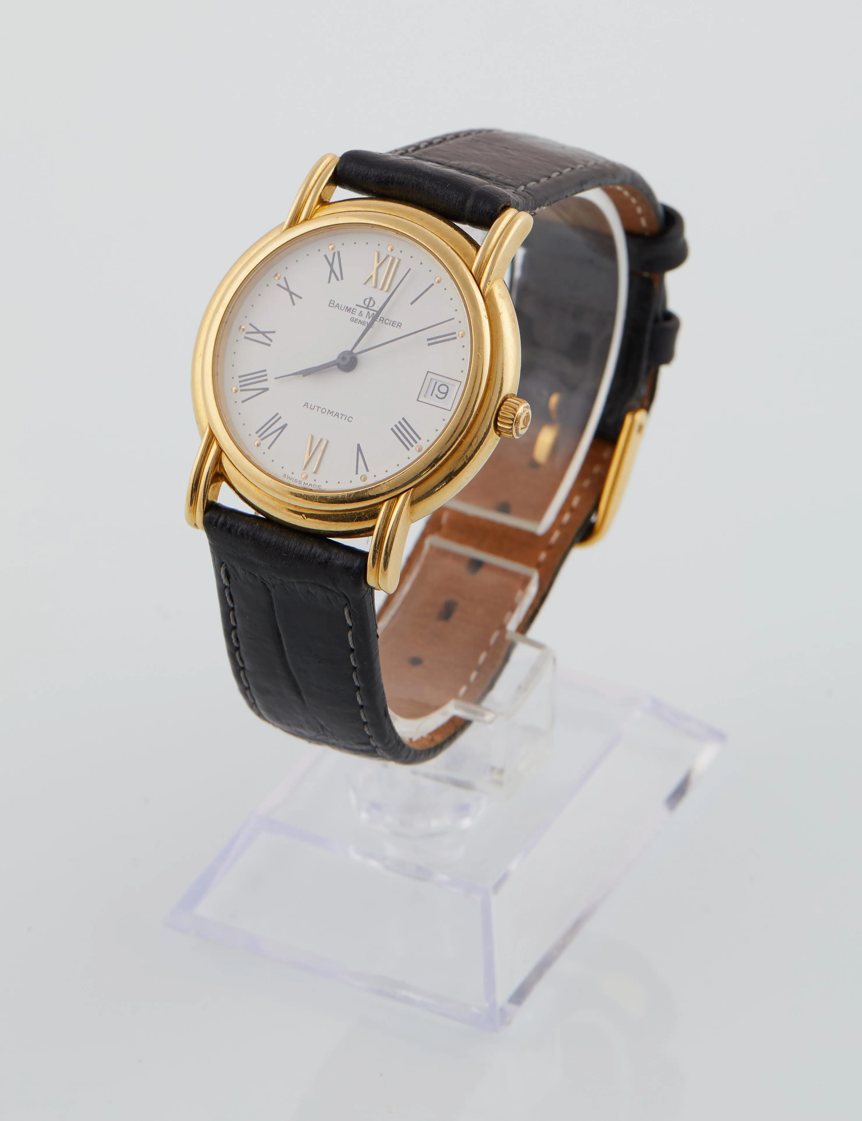 Baume & Mercier Classima 35600 34mm Yellow gold White 2