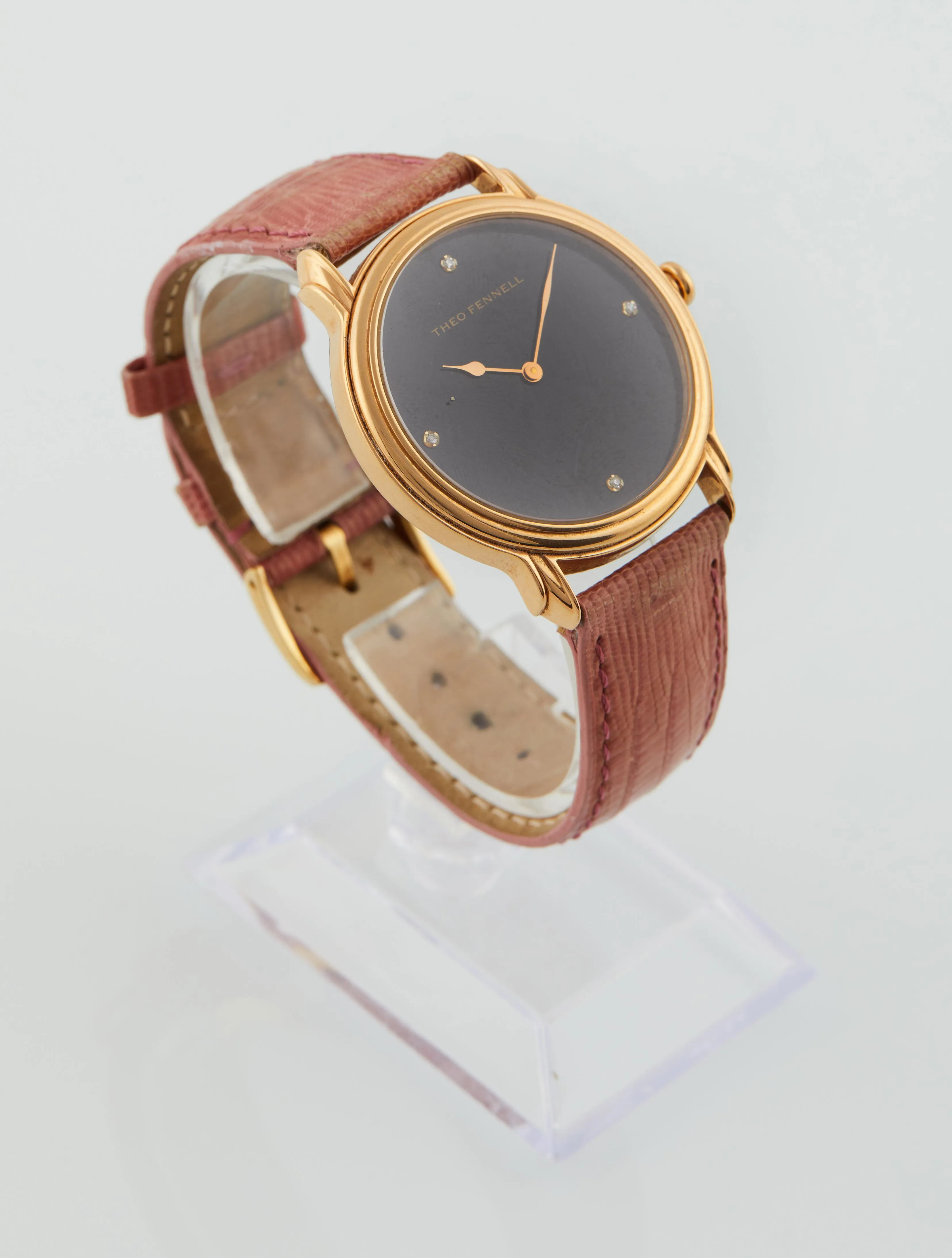 Theo Fennell RLC No.04 39mm Rose gold Black 1