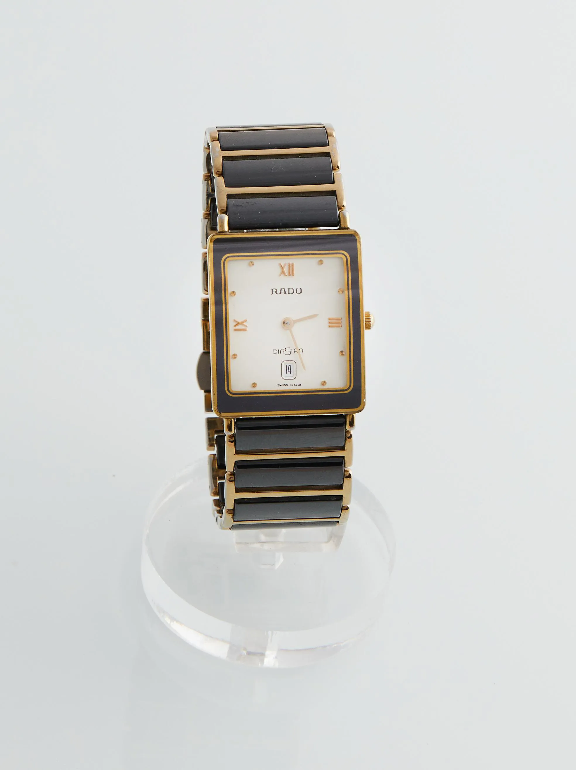 Rado Diastar 160.0281.3 24mm Stainless steel and Gold-plated White