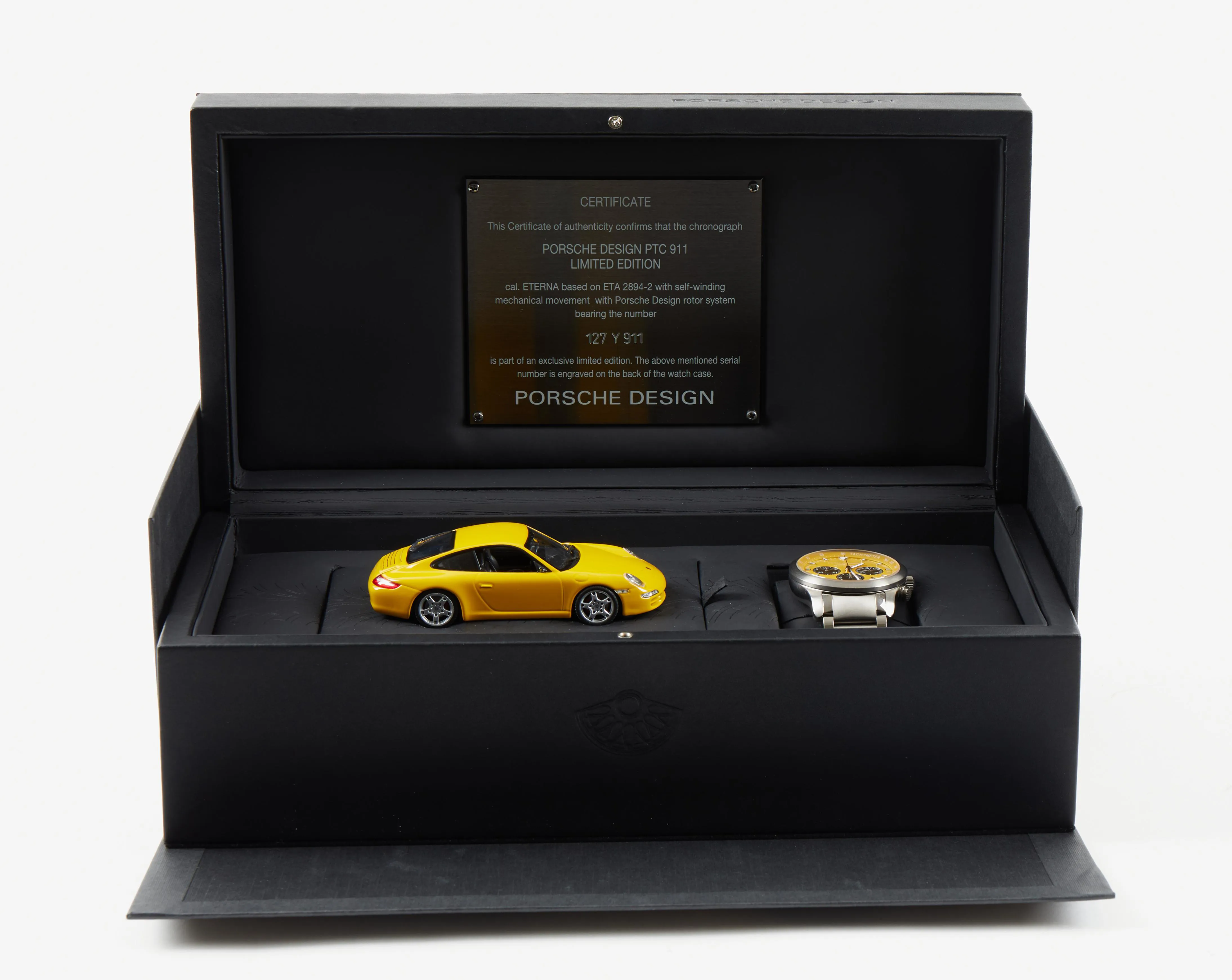 Porsche Design PTC 911 6612.11/1 43mm Titanium Yellow 6