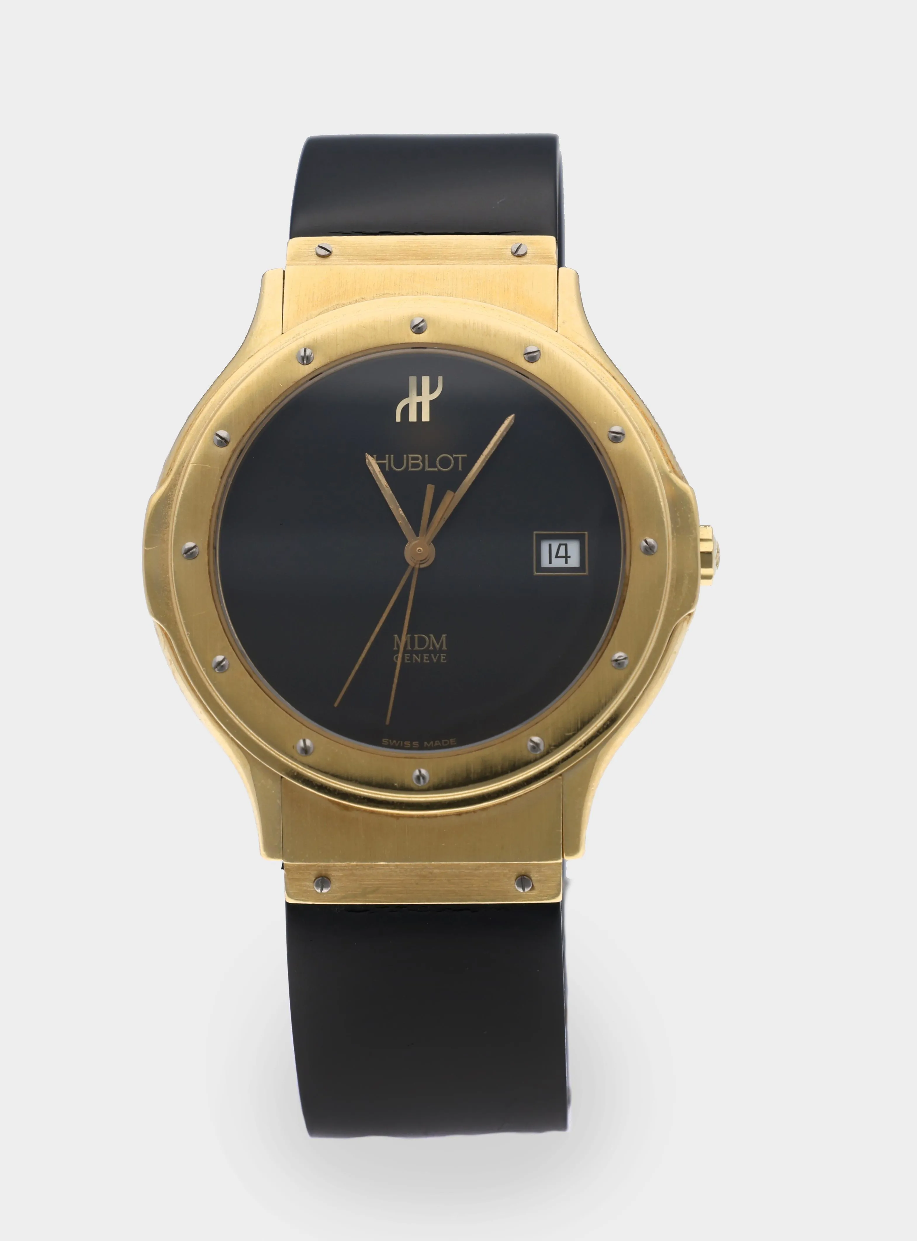 Hublot MDM 1521.3 36mm Yellow gold Black