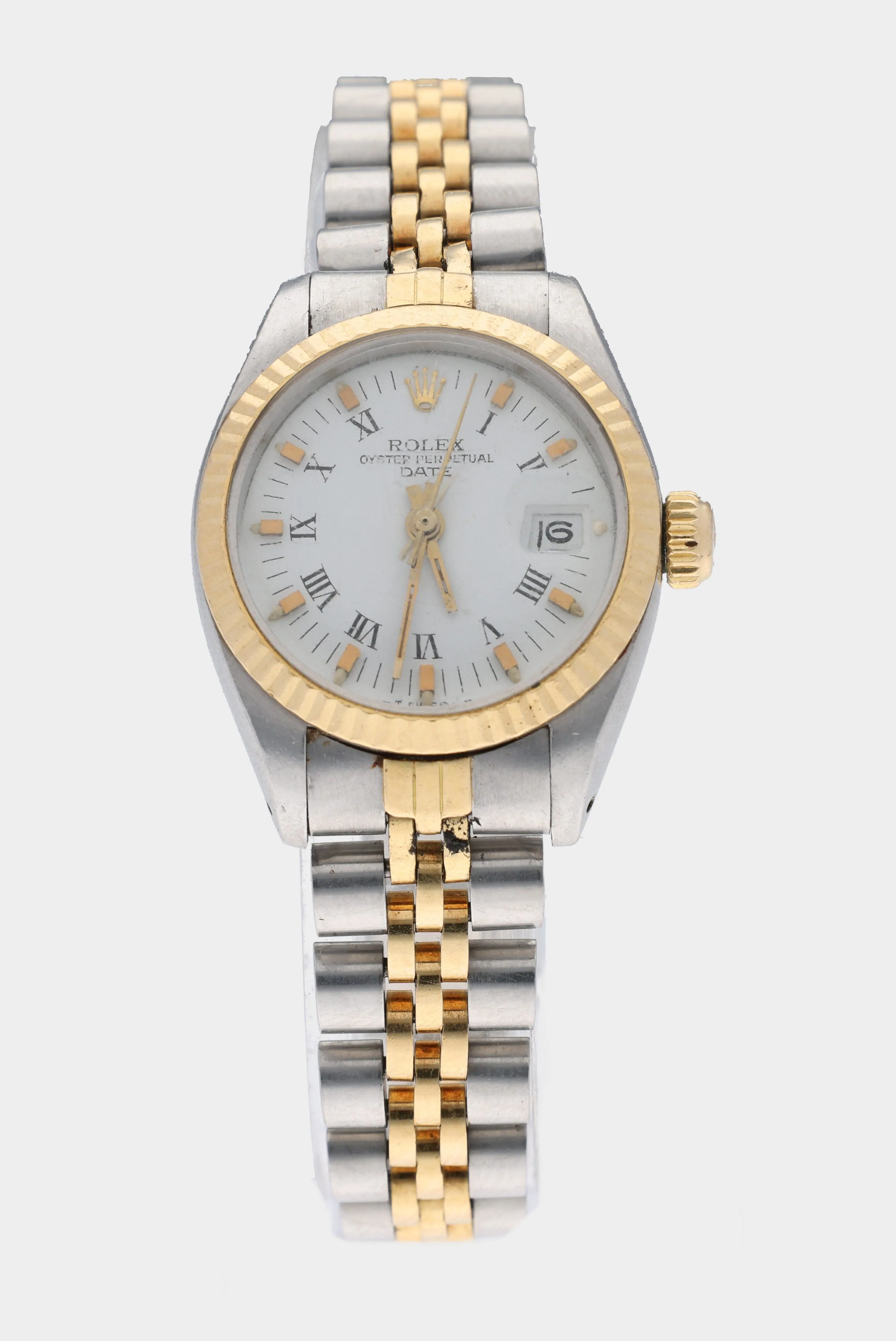 Rolex Lady-Datejust 69173 26mm Yellow gold and Stainless steel Champagne