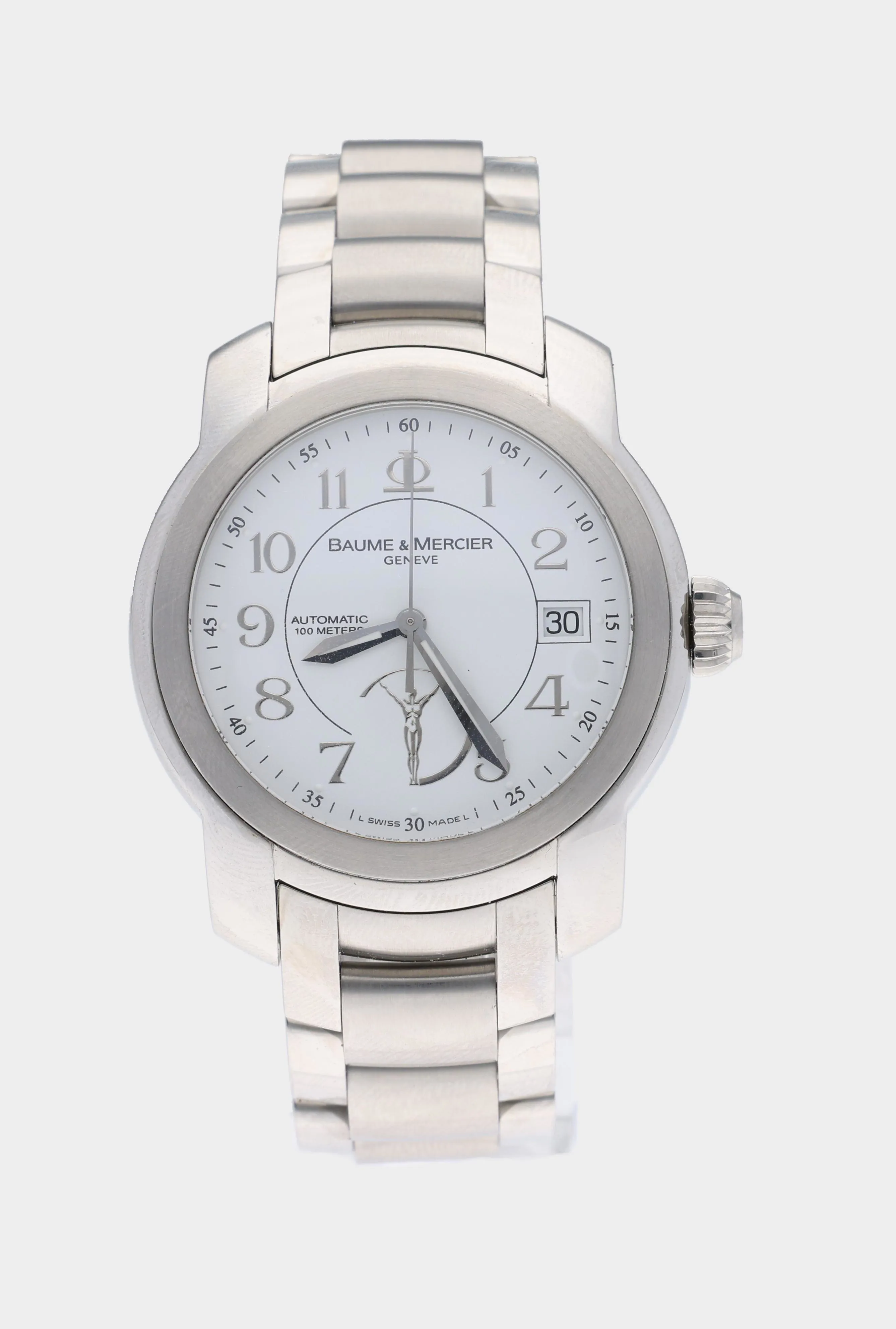 Baume & Mercier 65549 39mm Stainless steel White