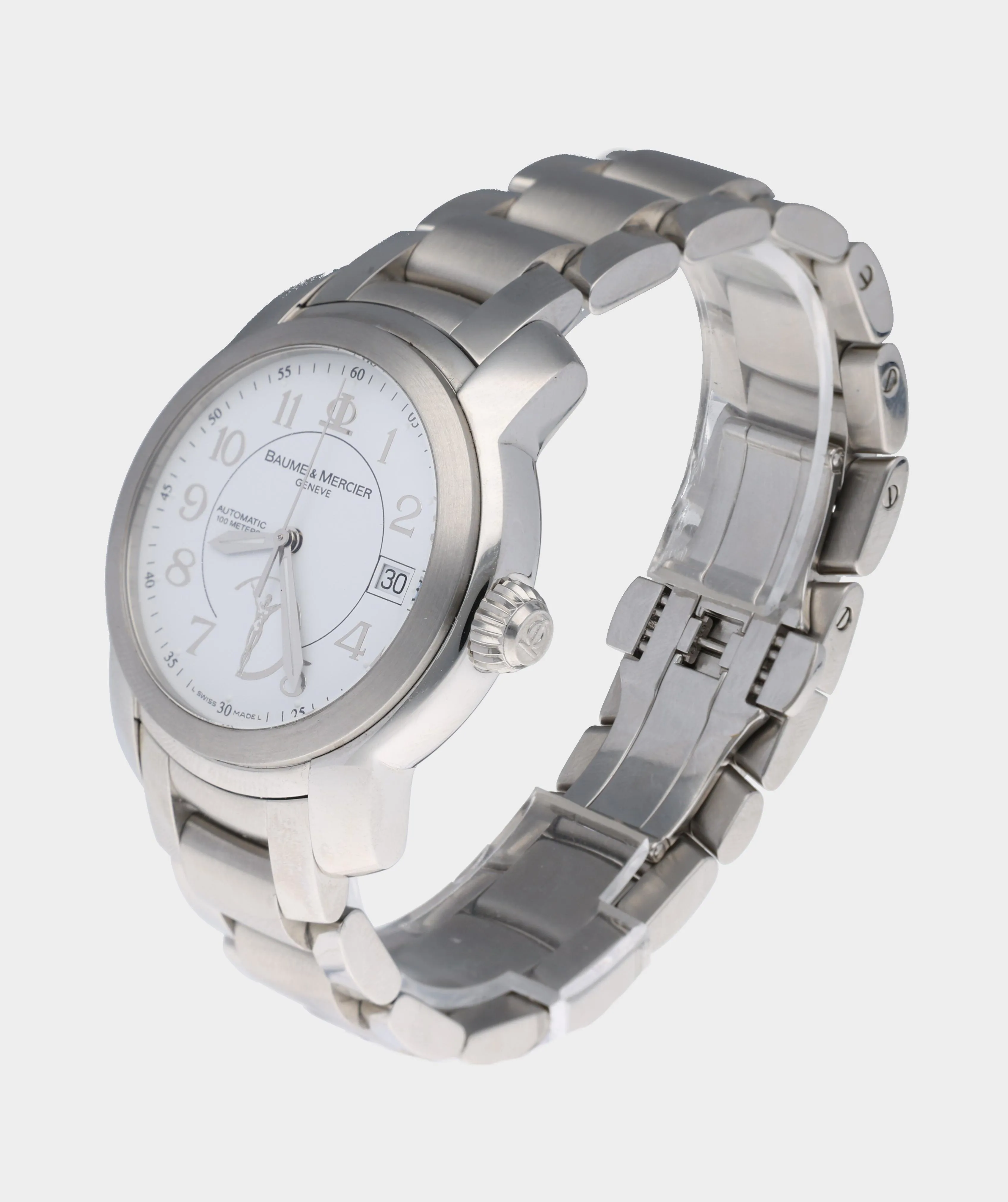 Baume & Mercier 65549 39mm Stainless steel White 2