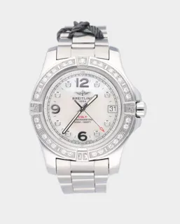 Breitling Colt A74389 Stainless steel and Diamond White