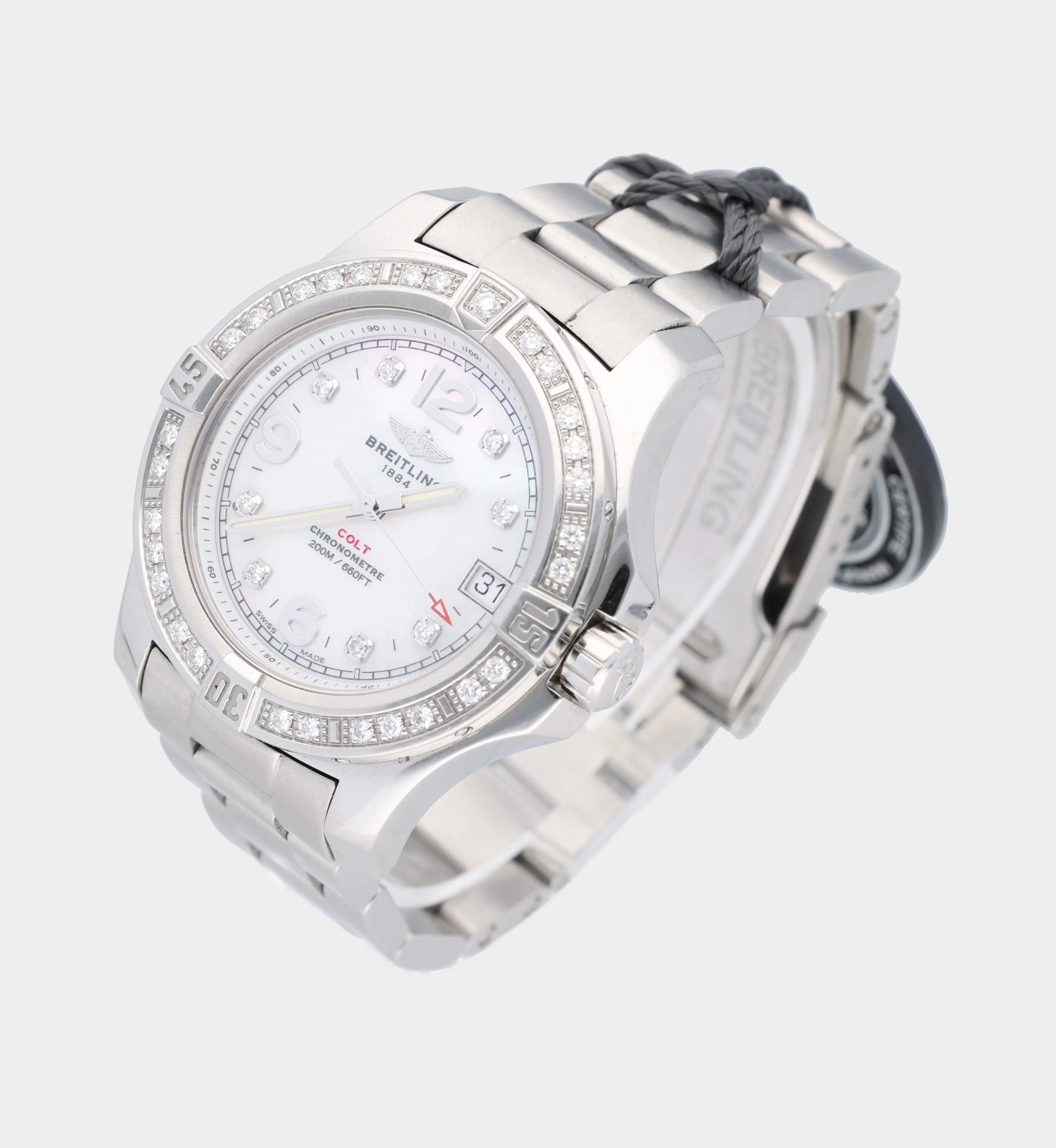 Breitling Colt A74389 36mm Stainless steel and Diamond Mother-of-pearl 2