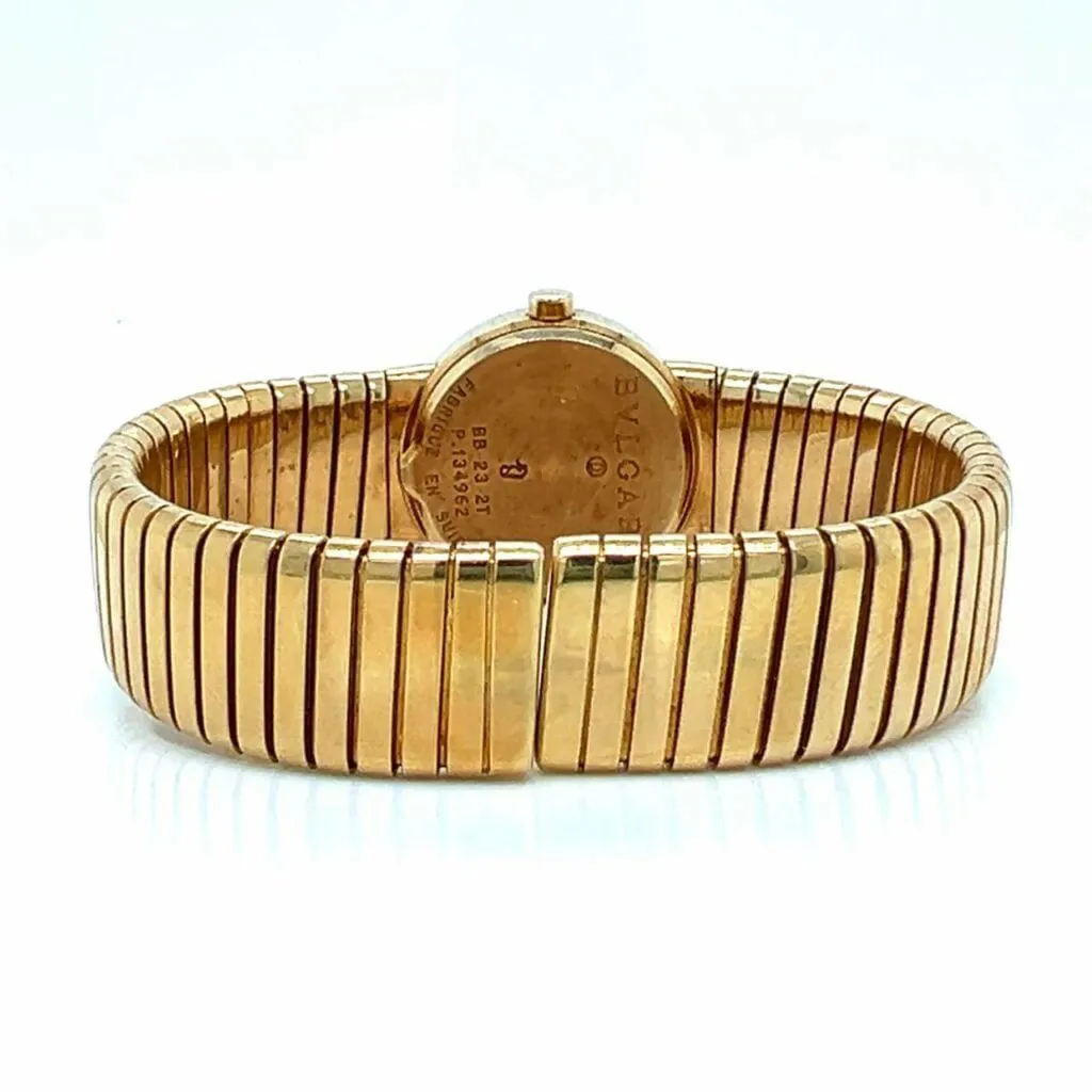 Bulgari Tubogas BB 23 T 23mm 18k yellow gold 1