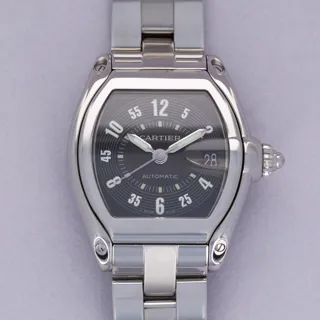 Cartier Roadster 2510 Stainless steel Black