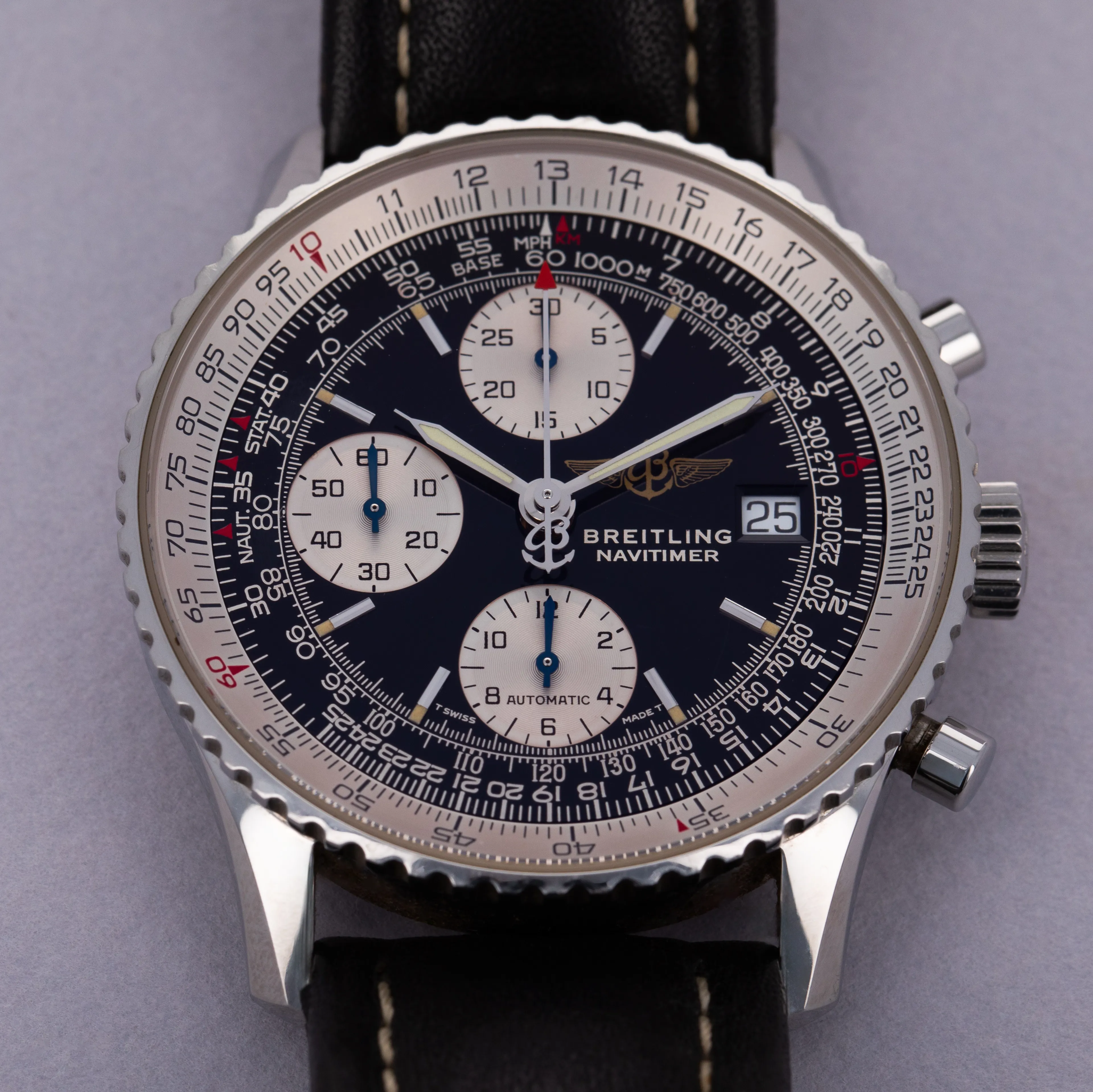 Breitling Navitimer A13022 41.5mm Stainless steel Black 11