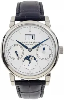 A. Lange & Söhne Saxonia 330.026 White gold Silver