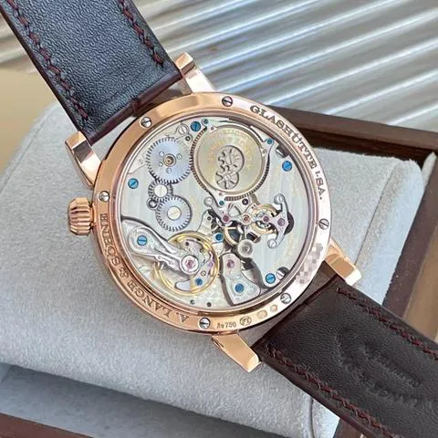 A. Lange & Söhne Zeitwerk 140.032 42mm Rose gold Silver 5