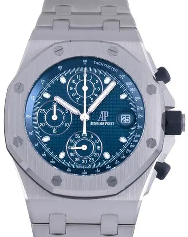 Audemars Piguet Royal Oak Offshore 26238ST.OO.2000ST.01 42mm Stainless steel Blue