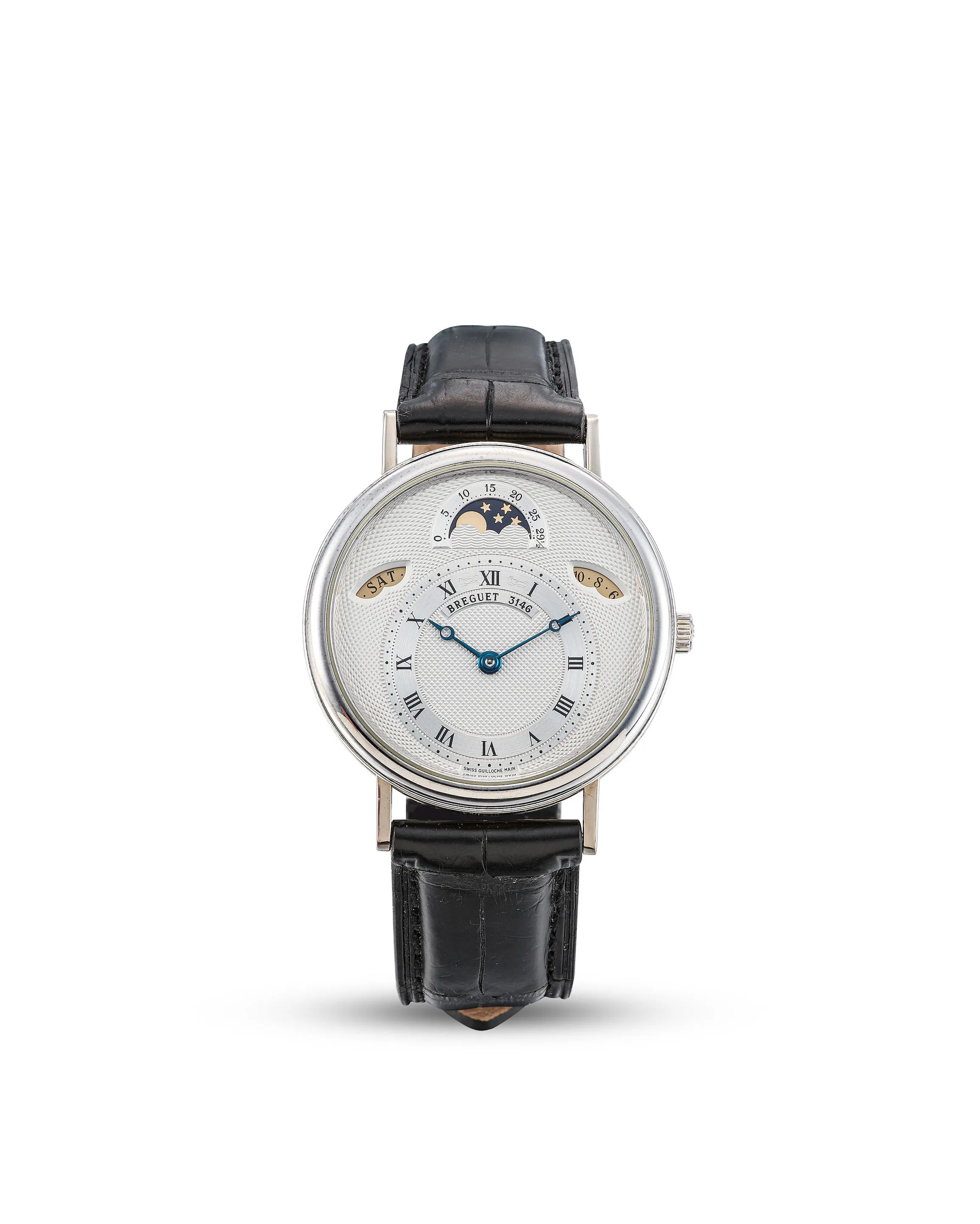 Breguet Classique 3330 36mm White gold Silver