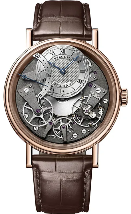 Breguet Tradition 7097BR/G1/9WU 40mm Rose gold Silver