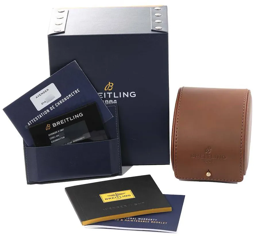 Breitling Avenger A3239011/C930/170A 43mm Stainless steel Blue 6