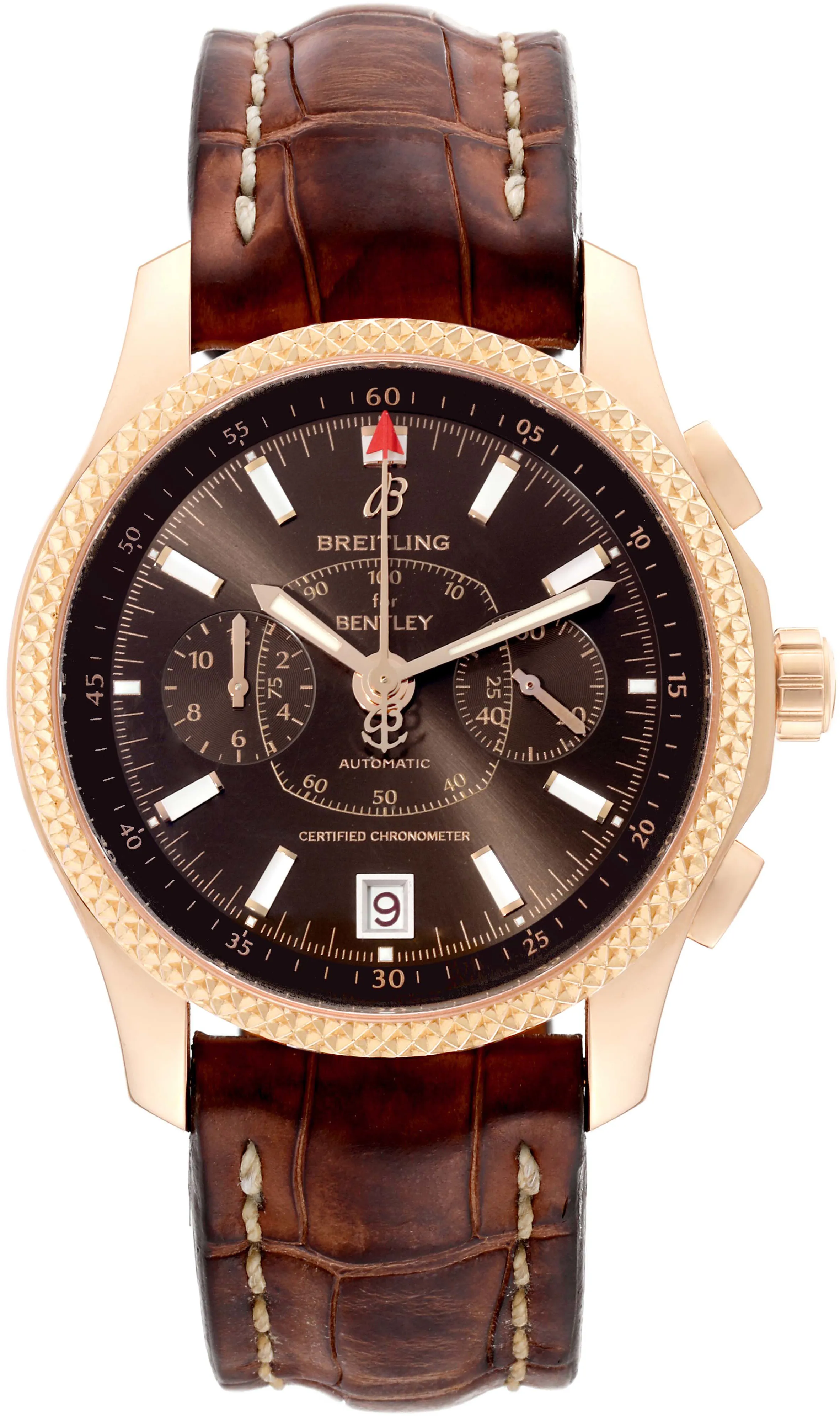 Breitling Bentley Mark VI R26362 42mm Rose gold and 18k rose gold Brown 1