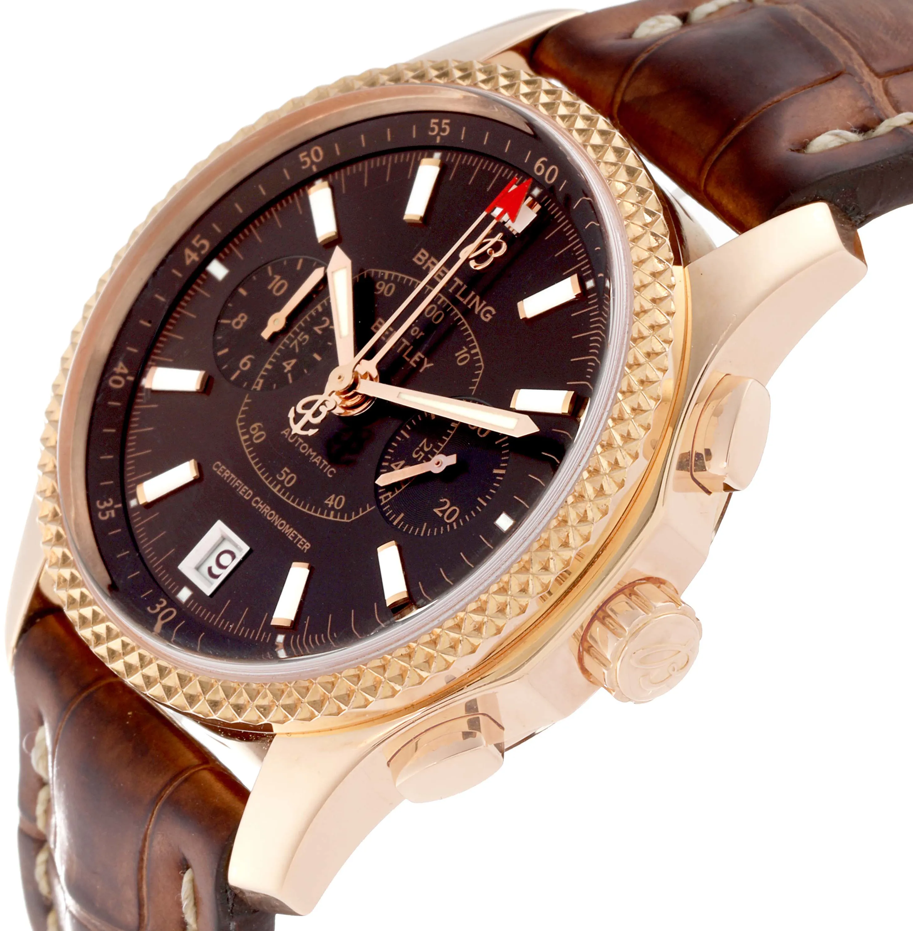 Breitling Bentley Mark VI R26362 42mm Rose gold and 18k rose gold Brown 4